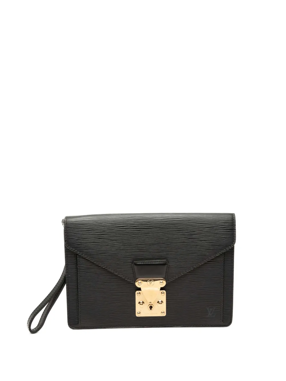 Louis Vuitton Pre-Owned 2005 Epi Pochette Sellier Dragonne clutch bag - Nero