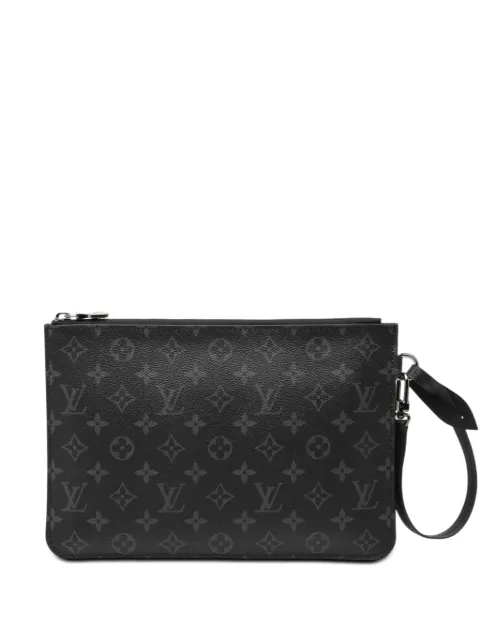 Louis Vuitton Pre-Owned 2017 Monogram Eclipse Fragment Cabas Light Pochette clutch bag
