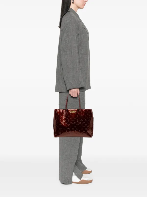 Louis Vuitton Pre-Owned 2010 モノグラム ヴェルニ ウィルシャー MM 