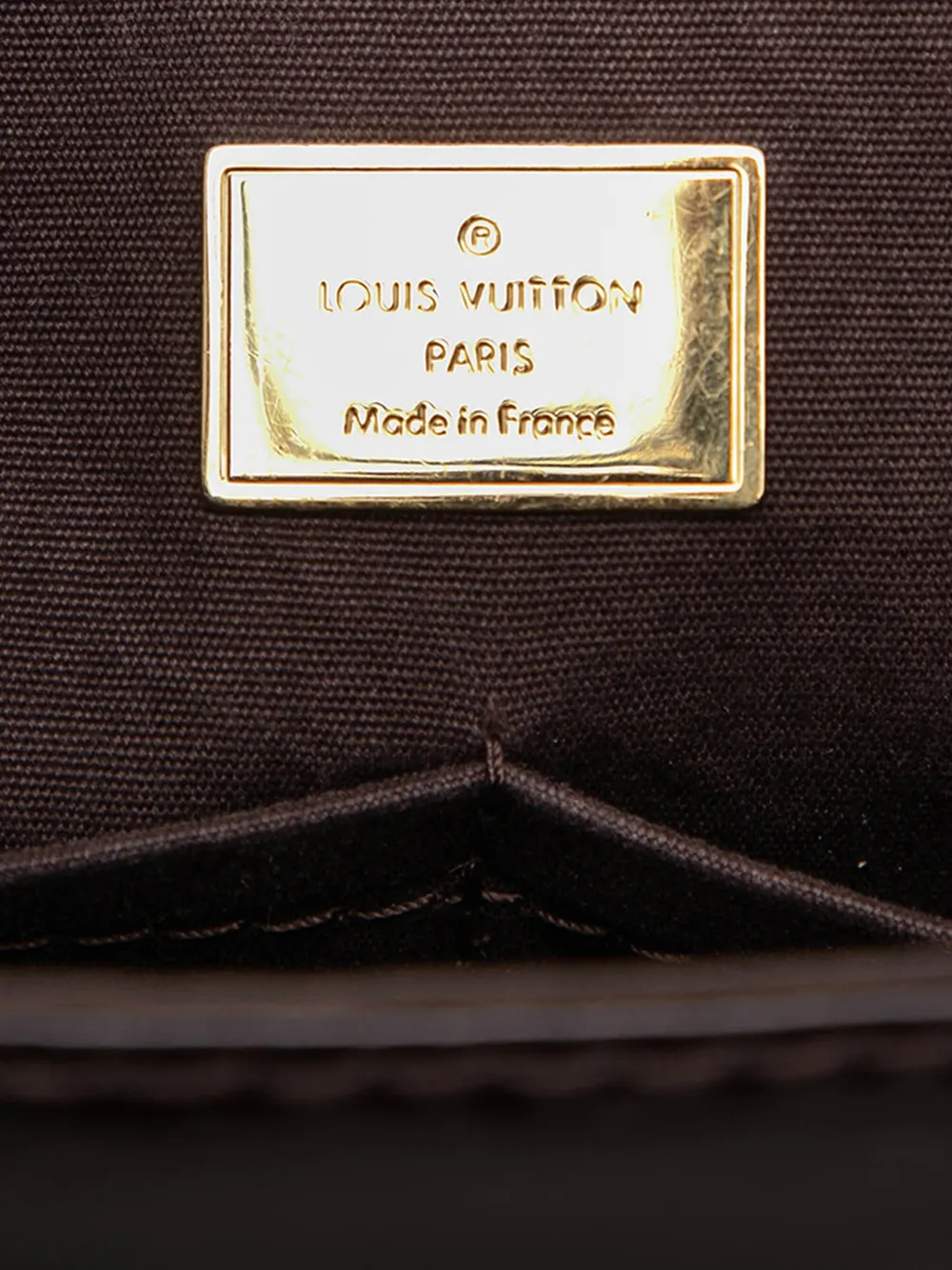 Louis Vuitton Pre-Owned 2016 Monogram Vernis Pasadena Satchel