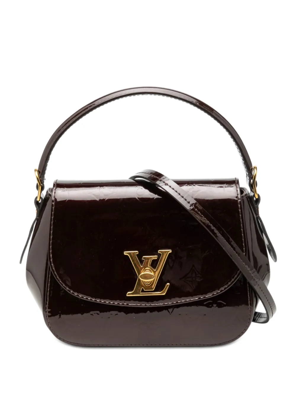 Louis Vuitton Pre-Owned 2016 Monogram Vernis Pasadena satchel - Purple