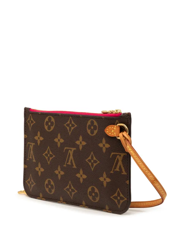 Louis Vuitton Pre-Owned 2017 Monogram Neverfull Pochette PM Pouch
