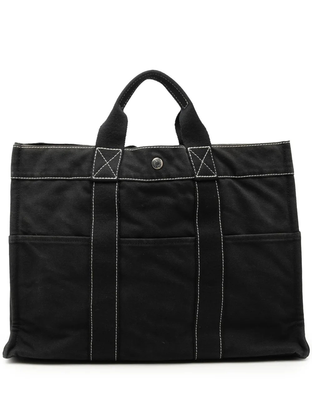 Hermès Pre-Owned 20th Century Canvas Fourre Tout MM tote bag - Schwarz