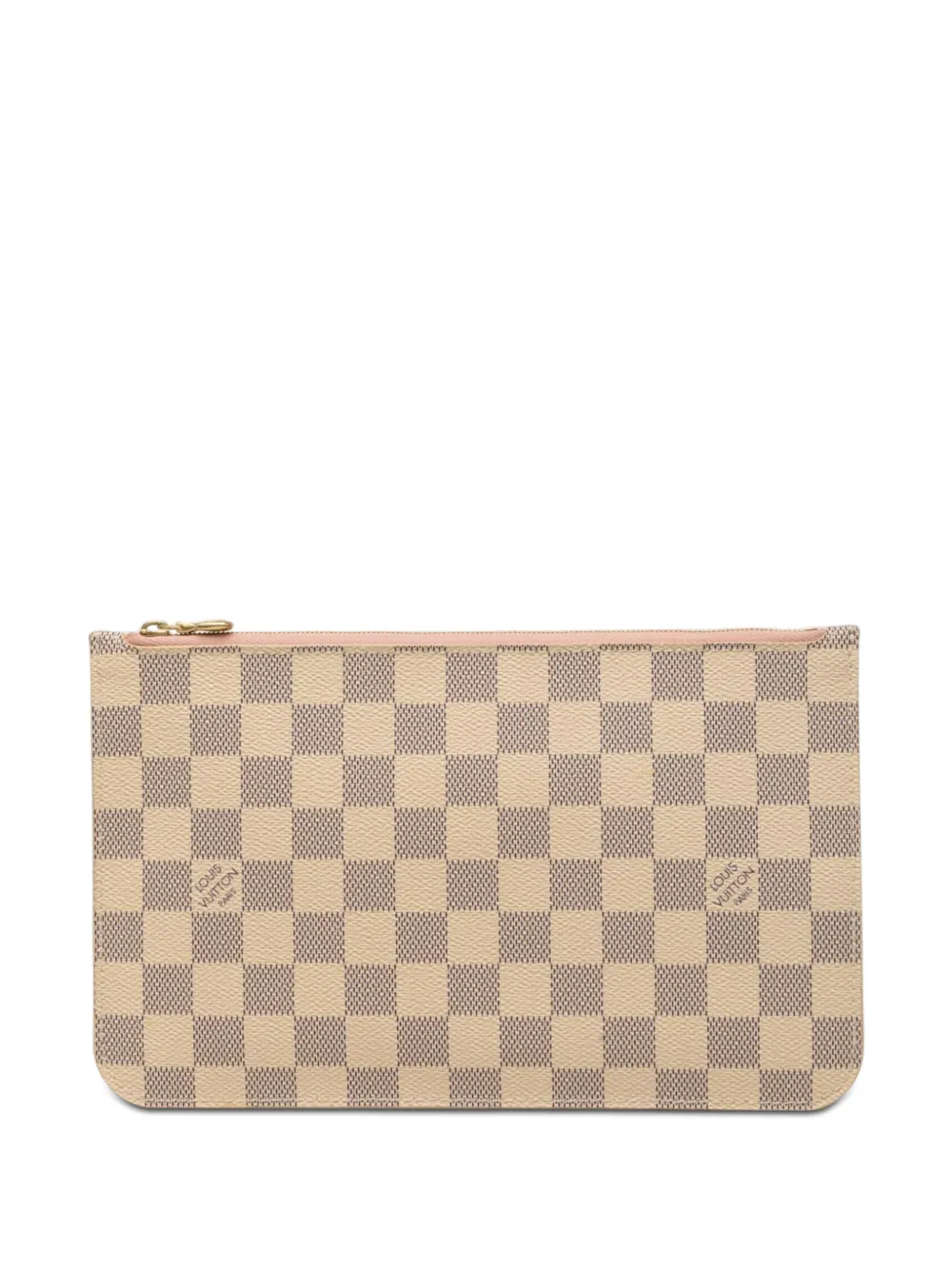 Louis Vuitton Pre-Owned 2018 Damier Azur Neverfull MM pouch - Weiß
