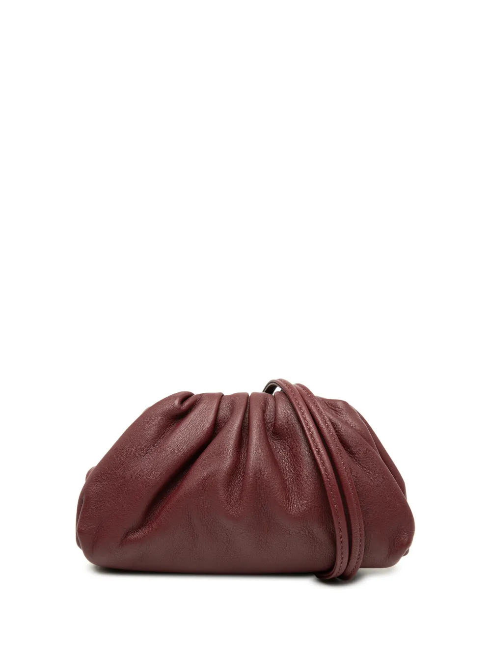 Bottega Veneta Pre-Owned 2021-2026 Lambskin The Extra Mini Pouch crossbody bag - Rot