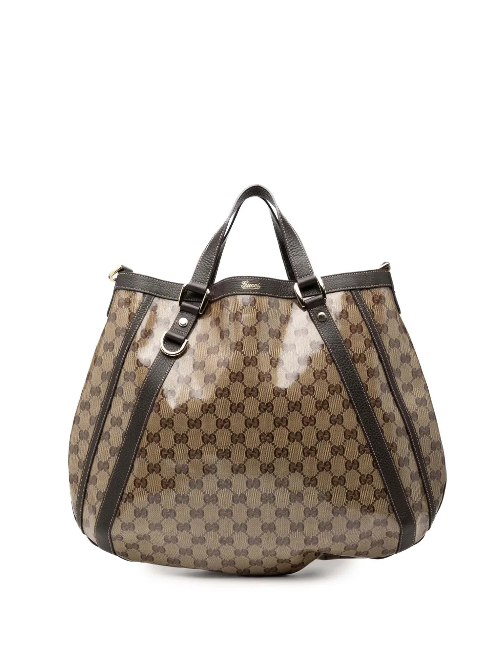 Gucci Pre-Owned 2016-2026 GG Crystal Abbey D Ring Convertible Tote satchel - Toni neutri