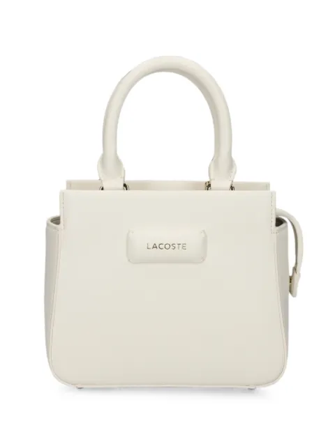 Lacoste logo-plaque tote bag