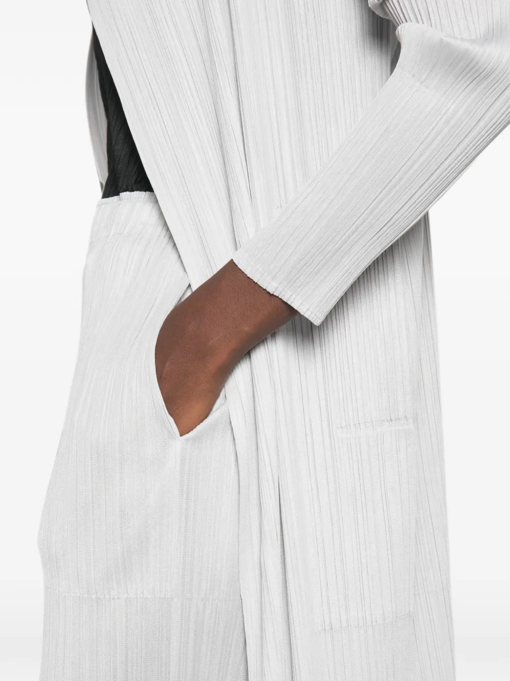 Pleats Please Issey Miyake Broek met plooien Grijs