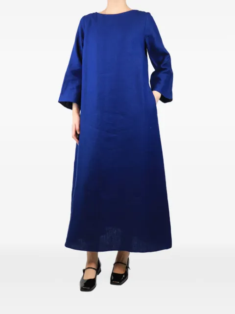 BAMFORD button-cuff maxi dress