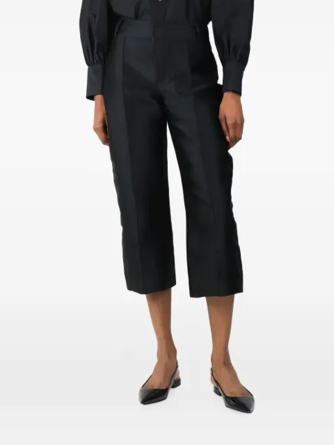 DESTREE cropped tailored trousers