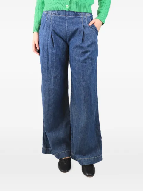 James Perse pleated pocket jeans