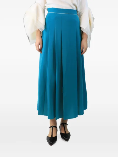Roksanda pleated midi skirt