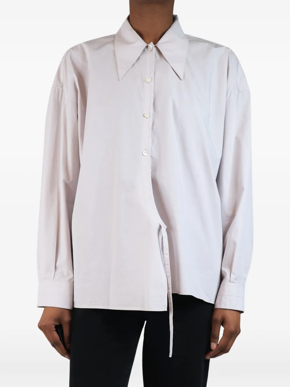 LEMAIRE twisted shirt - Purple