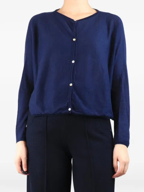 Apuntob button-fastening long-sleeve cardigan