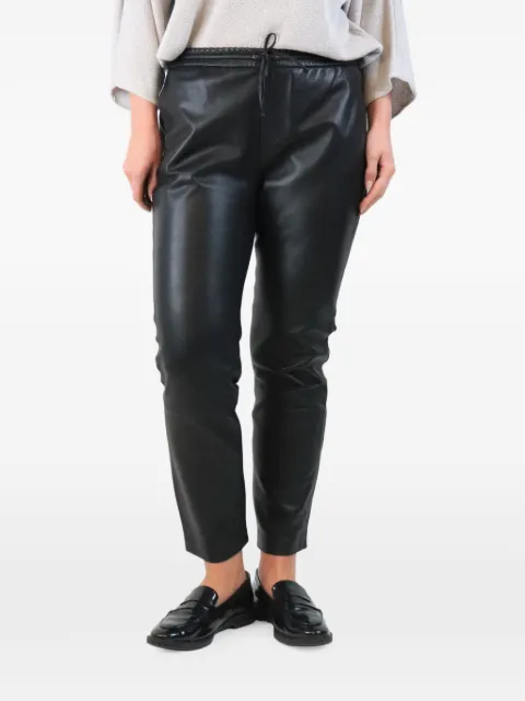 Scanlan Theodore elasticated-waist drawstring trousers