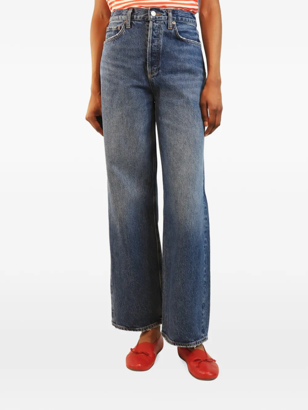 AGOLDE Jeans dritti - Blu