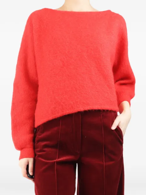 Ba&Sh off-shoulder long-sleeved sweater