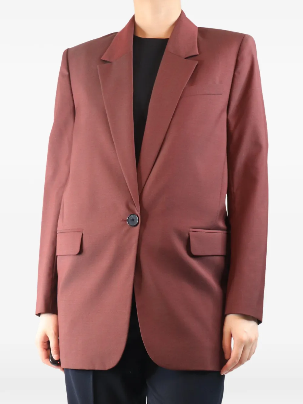 MARANT ÉTOILE Blazer monopetto - Rosso