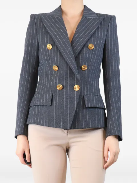 Alexandre Vauthier pinstripe double-breasted blazer