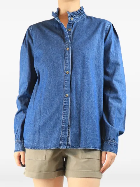 Mondo Mondo ruffle-collar puff-sleeve shirt