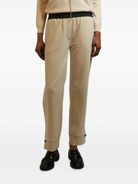 Brunello Cucinelli Vintage button-cuff track pants