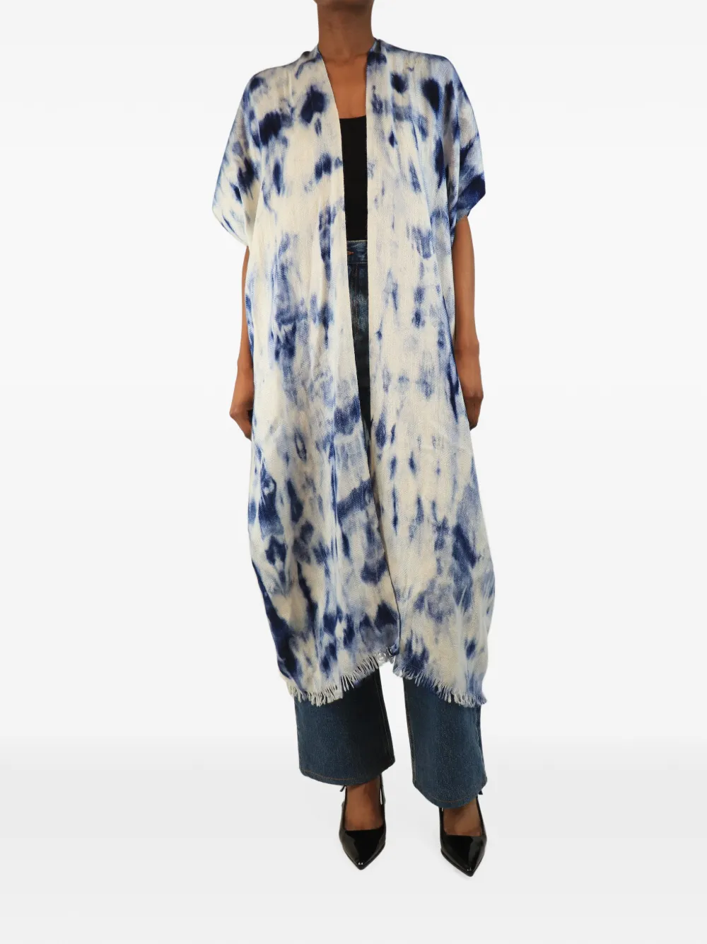 WEHVE A-line kaftan - Neutrals