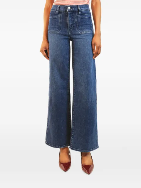 FRAME Le Slim patch-pocket jeans