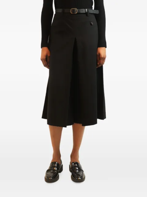 Sea belted culottes