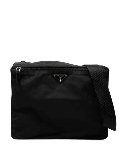 Prada Pre-Owned 2013-2026 Tessuto Zip Top crossbody bag