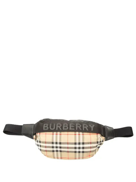 Burberry Pre-Owned 2018-2023 House Check Nylon Sonny belt bag
