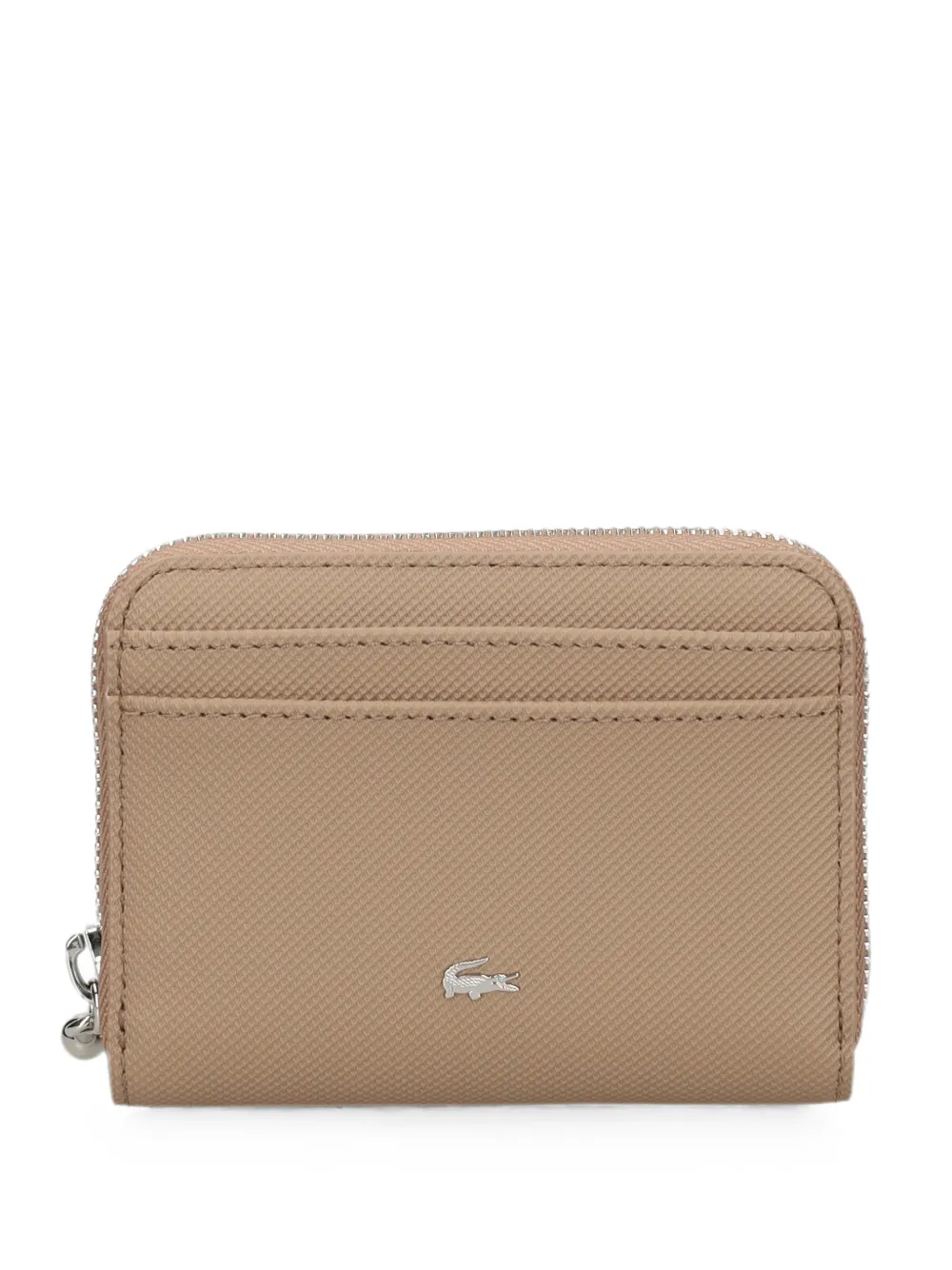 Lacoste Daily City logo-plaque zip-around wallet · One Size