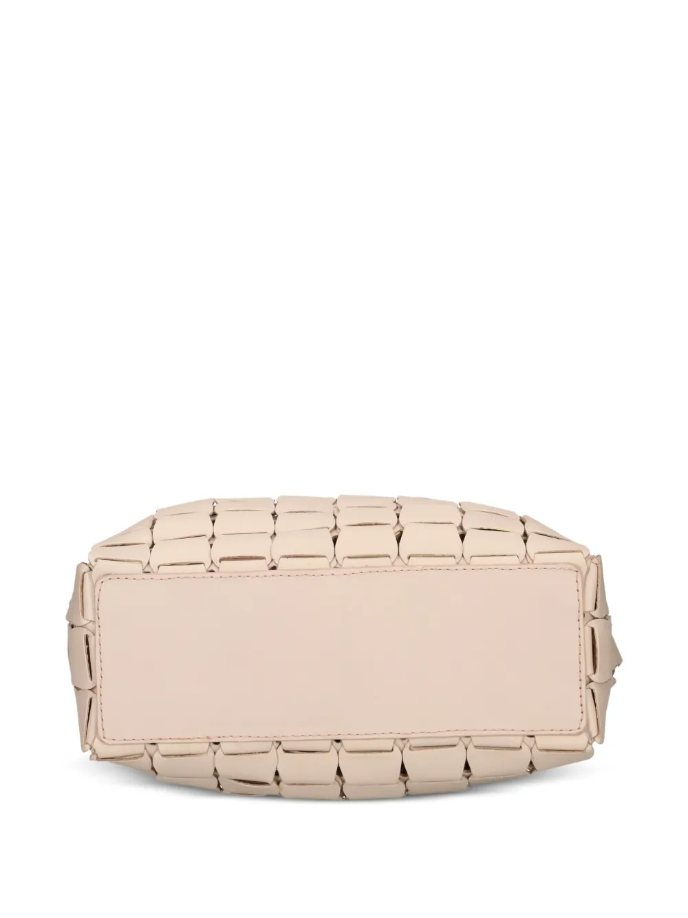 DRAGON DIFFUSION Link geweven leren shopper Beige