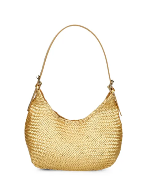 DRAGON DIFFUSION Luna Mezza woven leather tote bag