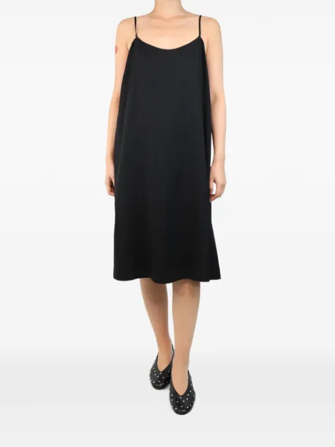 Lafayette 148 spaghetti-strap midi dress