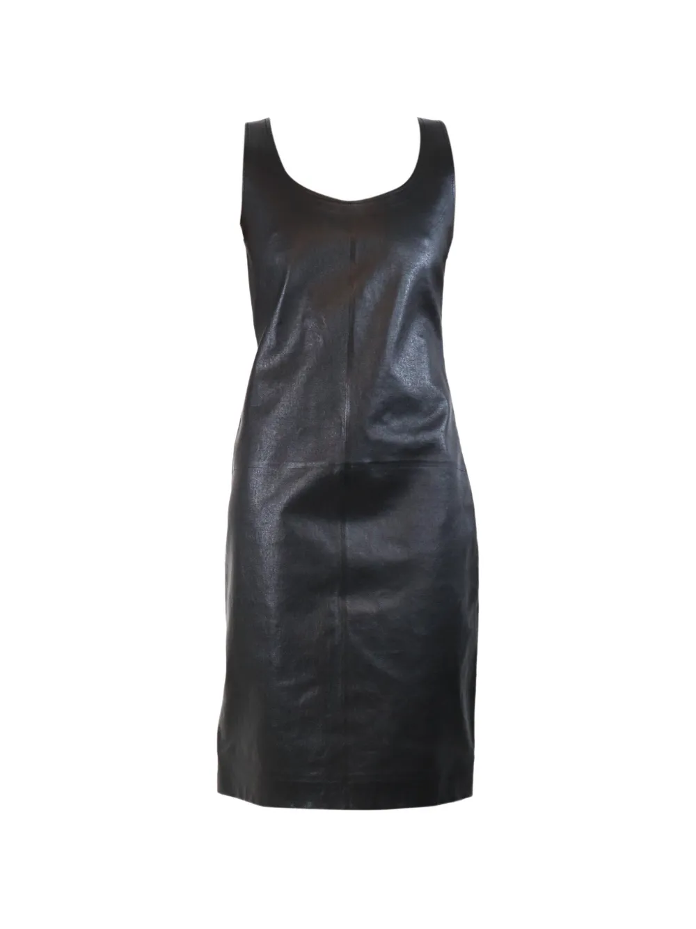 Bottega Veneta Pre-Owned Abito corto con scollo ampio - Nero