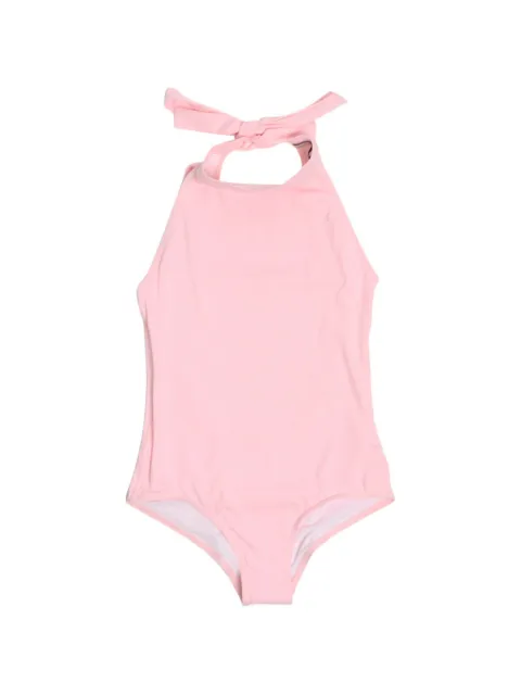Emilia Wickstead halterneck back-tie swimsuit