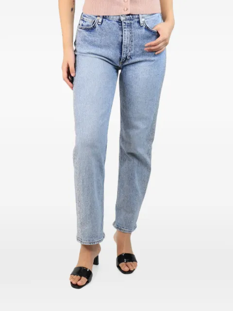 rag & bone rhinestone-embellished jeans