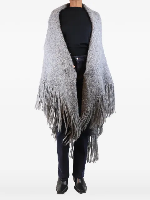 Gabriela Hearst Lauren fringe-trim cape