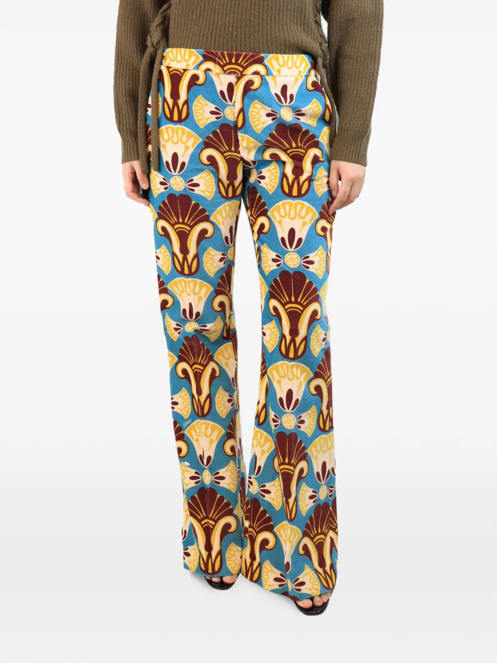 La DoubleJ Saturday Night printed trousers - Blue