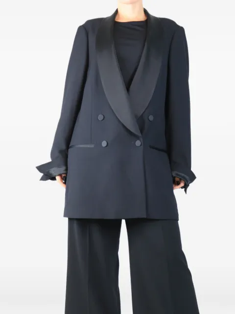 Dries Van Noten Pre-Owned Doppelreihiger Smoking-Blazer