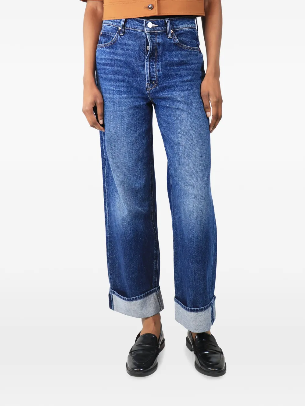 MOTHER relaxed-fit jeans - Blue