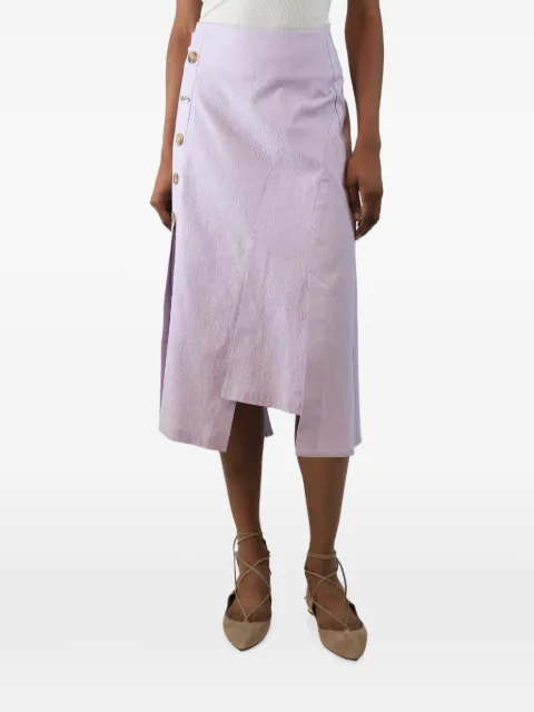 Eudon Choi button-detail midi skirt