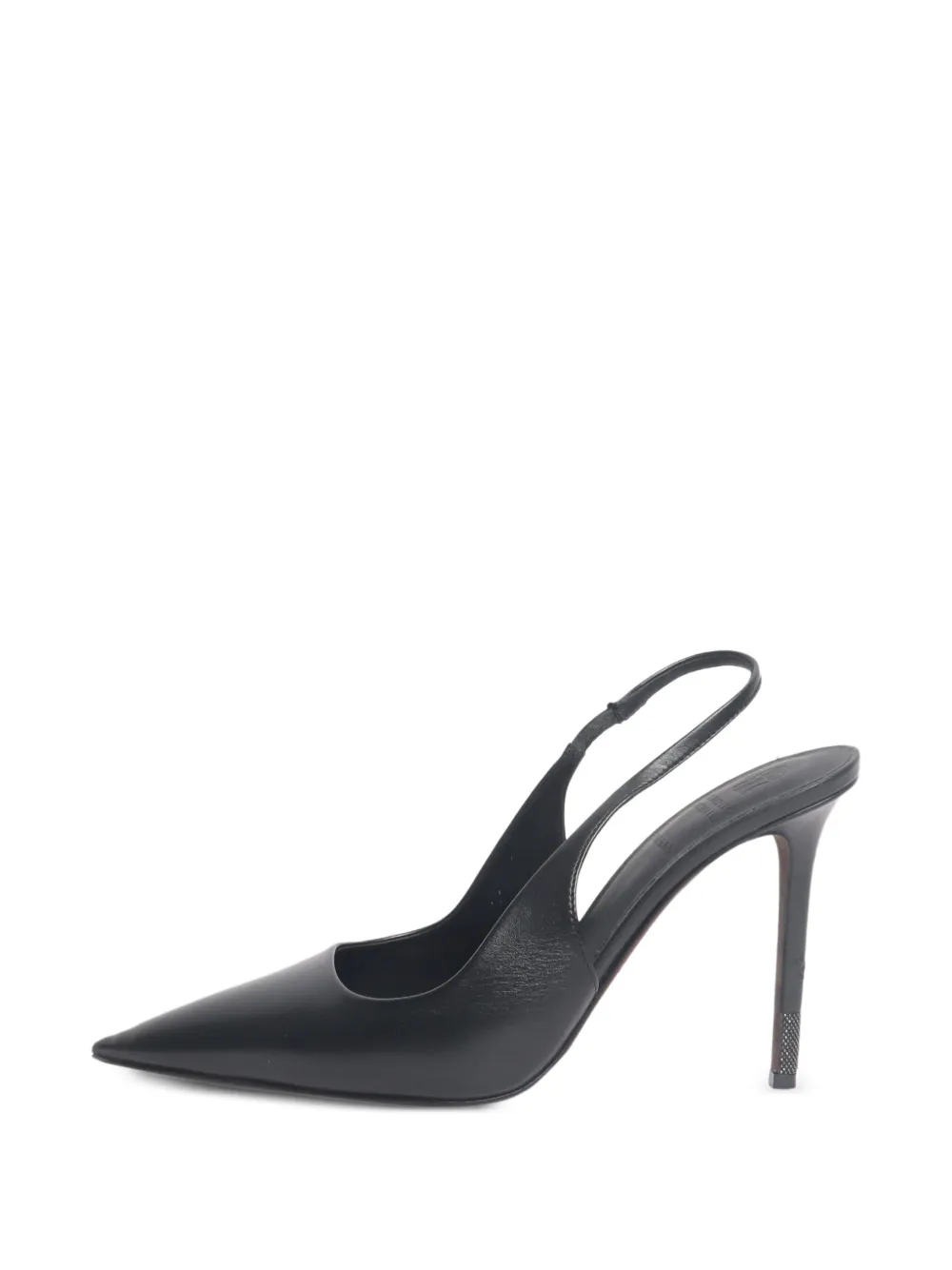 Brunello Cucinelli Vintage Spitze Slingback-Schuhe - Schwarz