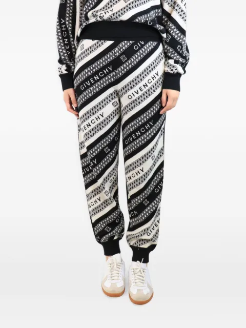Givenchy Pre-Owned chain-print track pants