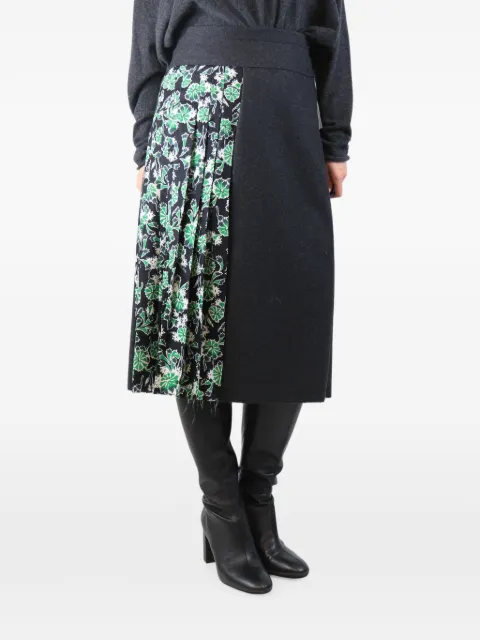 Marni Pre-Owned panelled midi skirt