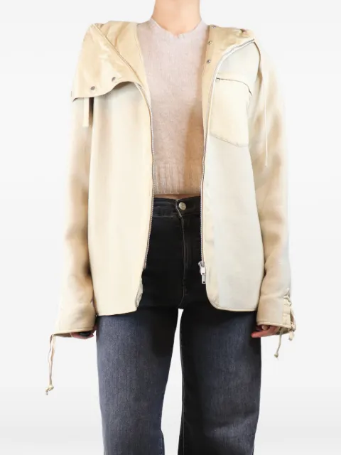 Jil Sander Pre-Owned hooded wool jacket