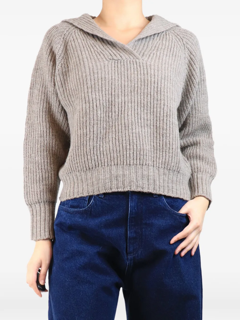 Mhl By Margaret Howell セーラーカラーセーター | ニュートラル