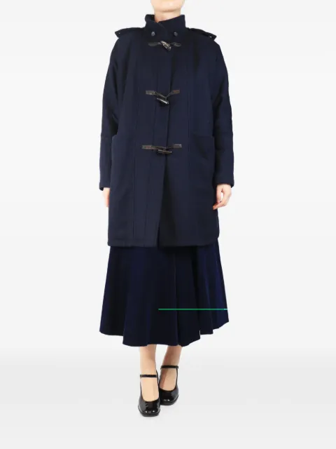 BAMFORD hooded-duffle single-breasted coat