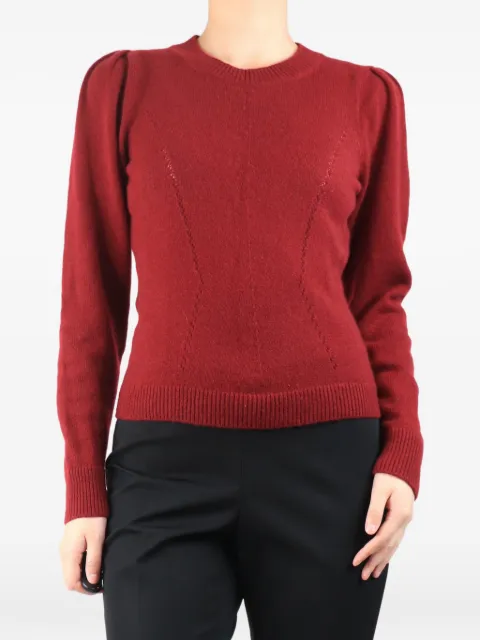 ME+EM puff-sleeve cashmere jumper