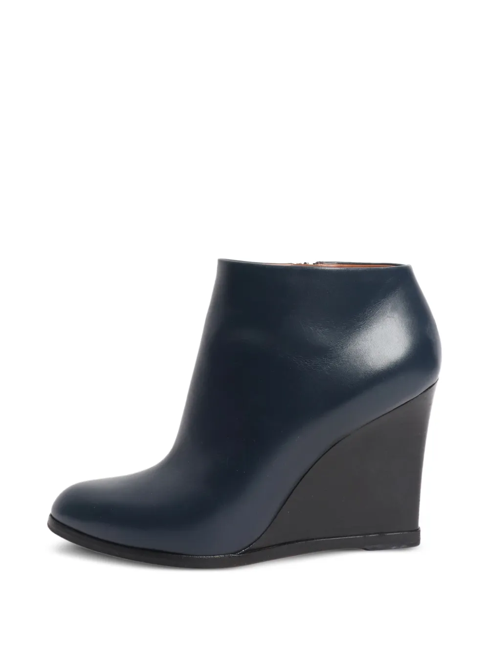 Celine Pre-Owned wedge ankle boots - Blue